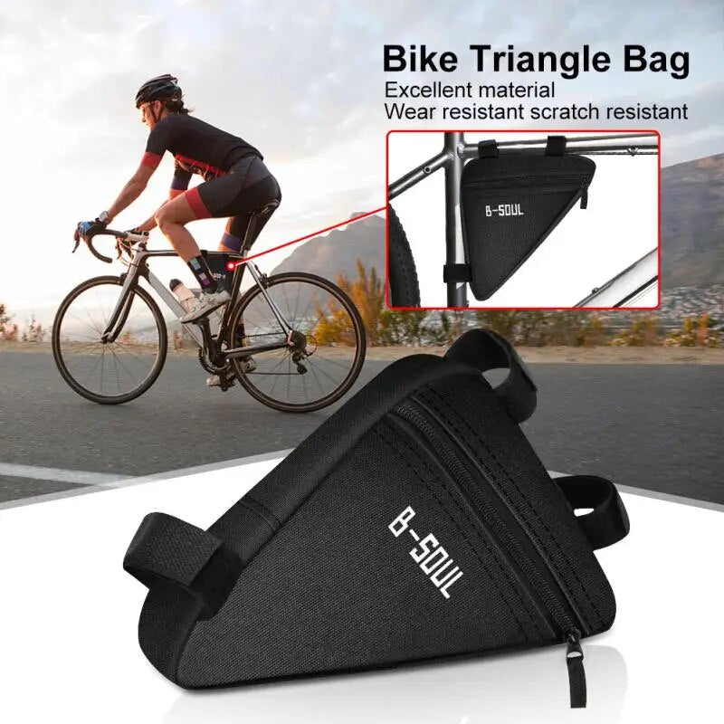 Bicycle bag with bottle and mobile holder - ScootiBoo